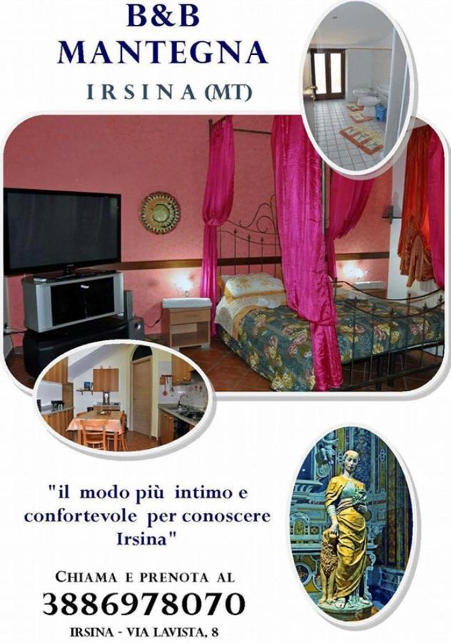 B&B Mantegna Irsina Mt Eksteriør bilde